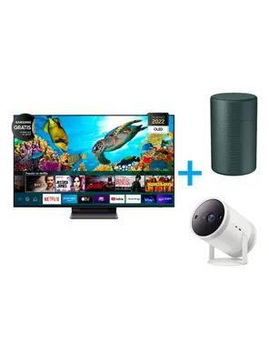 OLED Smart TV 65" S95B 4K UHD 2022 + Proyector Smart + Case