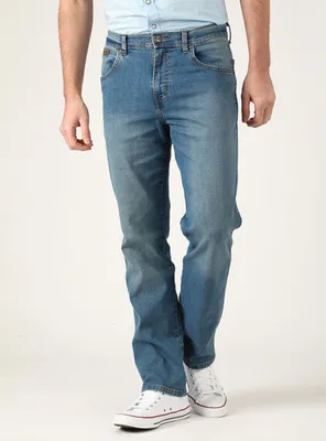 Jeans Wrangler Texas Regular Fit Azul Wrangler