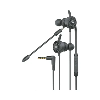 3Dfx Audifono Gamer In-Ear Con Mic Desmontabl