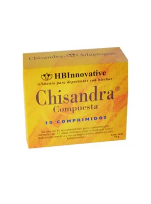 Vitamina Energizante - Chisandra 30 Comprimidos HB