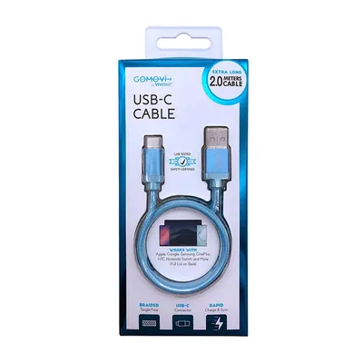 Cable Usb A /C Blu
