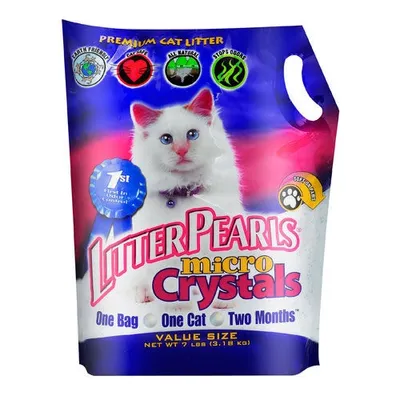 Arena Sanitaria Crystal Clear Litter Pearls Para Gatos, 3,1 Kg