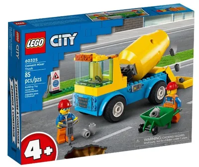 Lego City Camión Trompo 85 Piezas 60325