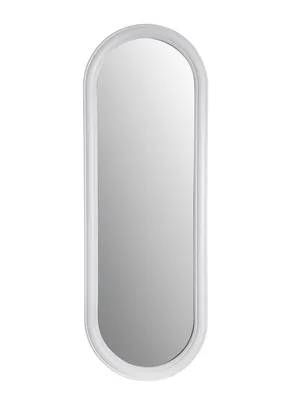 Espejo Redondo Blanco 37 x 107 cm