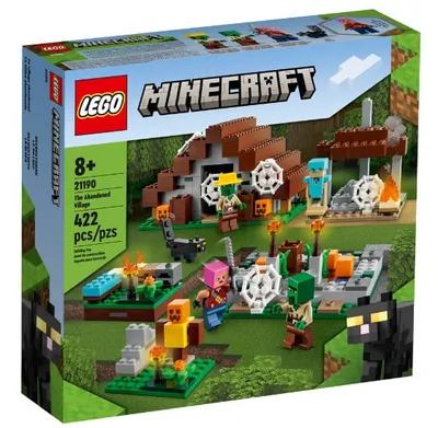 Lego Minecraft La Aldea Abandonada 422 Piezas 21190