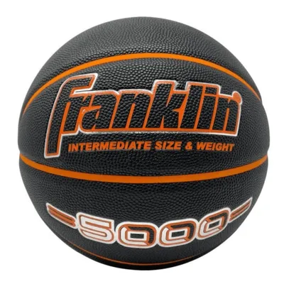 Balón Basketball 5000 Negro Naranja Tamaño 6