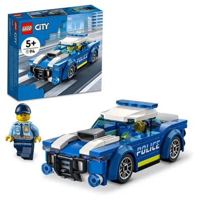 Lego City Auto De Policia - Crazygames