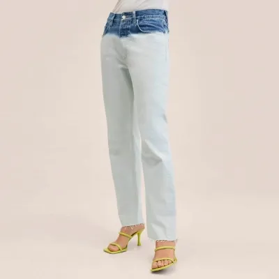 Mango Jeans Straight Tie-Dye  Tiedye Mujer