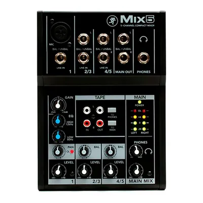 Mixer Analogo Mix5 5 Canales MAKIE