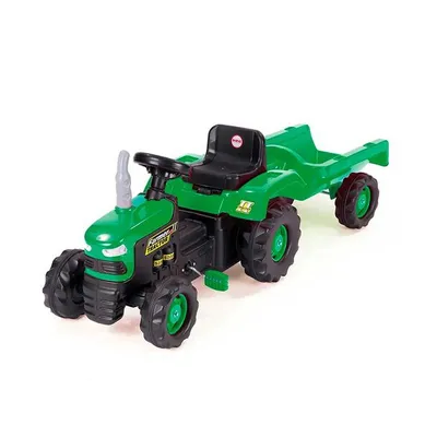 Tractor Con Carro verde Talbot