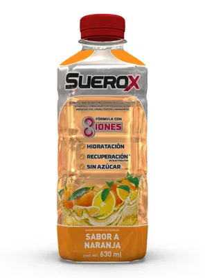 Bebida Suerox Hidratante Sabor Naranja 600 ml