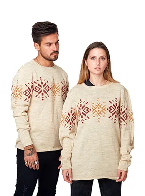 Sweater  Diseño Alpaca Papatika