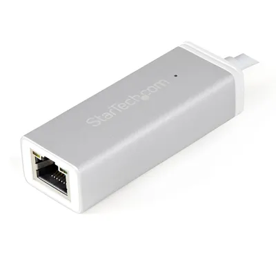 Adaptador de Red Startech USB-C a Gigabit Plata