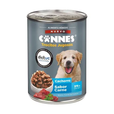 Alimento Húmedo Perro Cachorro Sabor Carne, 375 G