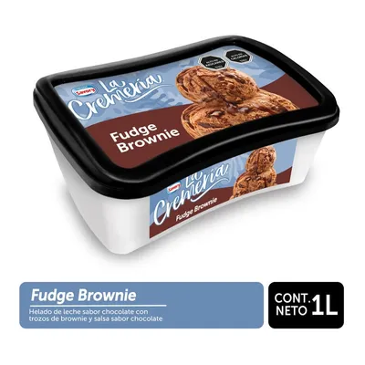 Helado Fudge Brownie, 1 L