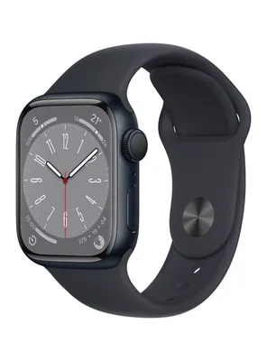 Apple Watch Series 8 41mm GPS Caja de Aluminio Color Medianoche Correa Deportiva Color Medianoche