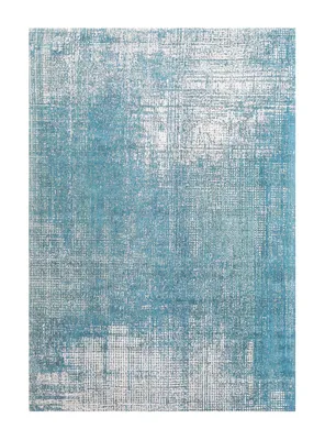 Alfombra 160 x 230 cm Handwoven Abstract Azul