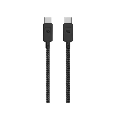 Dusted Cable USB-C a USB-C, USB 3.2, 1.2 Mt Rugged negro