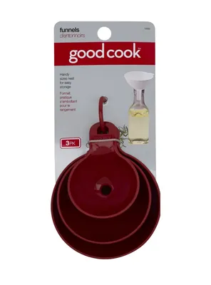 Set Good Cook Touch 3 Embudos Silver Good Cook Touch