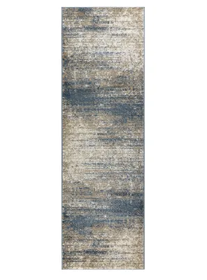 Alfombra Pasillo 72 x 427 cm Azul