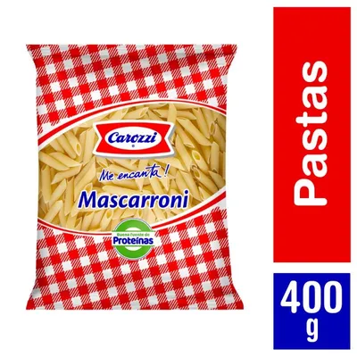 Pasta Vitaminizada Mascarroni Carozzi Paquete, 400 G