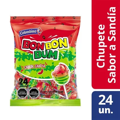Chupete Bon Bon Bum Sandia, 456 G