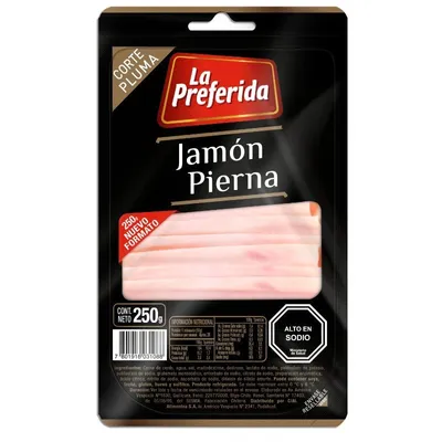 Jamón Pierna, 250 G