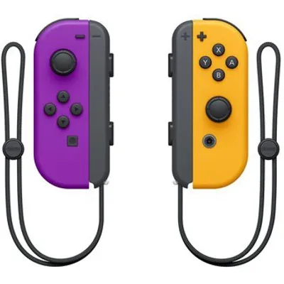 Control Nintendo Joy Con Neon Purple y Neon Orange