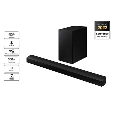 Soundbar Samsung HW-B450/ZS Negro