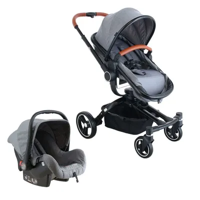 Coche Travel System 360 Gris