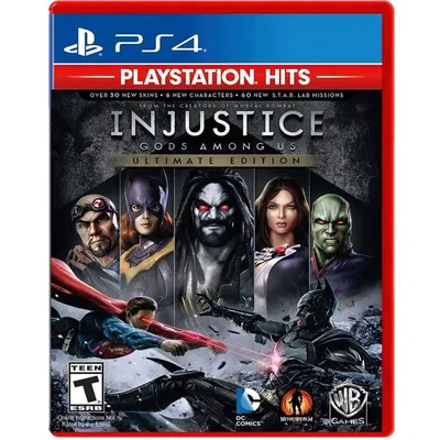 Injustice Gods Among Us Ult. Ed. PS Hits - Ps4 Físico - Sniper