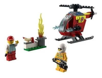 Lego City Helicoptero De Bomberos Lego - Crazygames