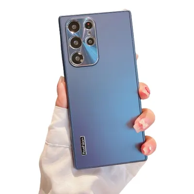 Carcasa Mate Samsung S22 Ultra / Azul