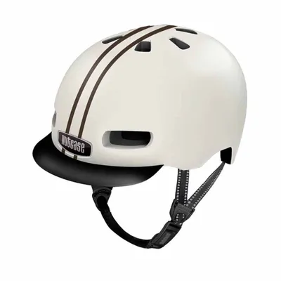 Casco Street Leather Bound Stripe Goss Mips Helmet S