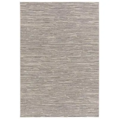 Alfombra mira lines 60x200 cm indoor&outdoor gris