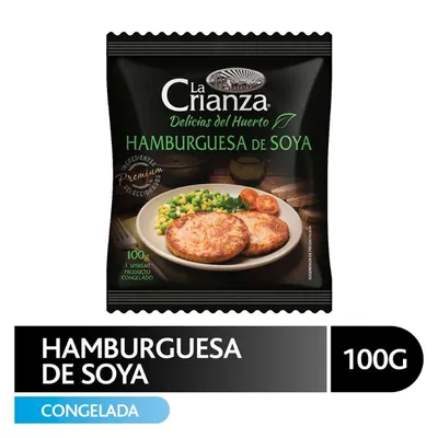 Hamburguesa De Proteina De Soya, 100 G