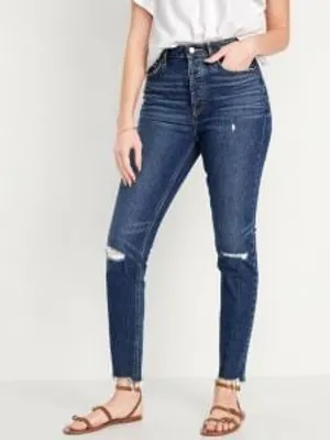 Jeans Mujer Skinny Pop Icon Tiro Extra Alto