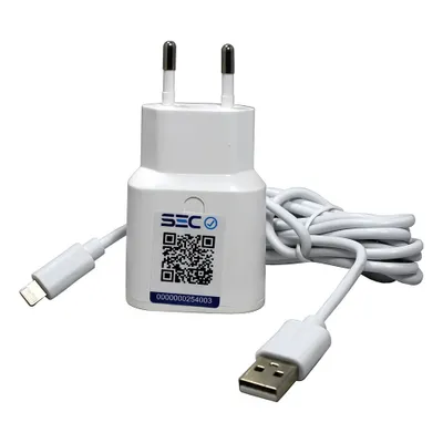 Cargador USB SEC Con Cable Iphone 2 Metros