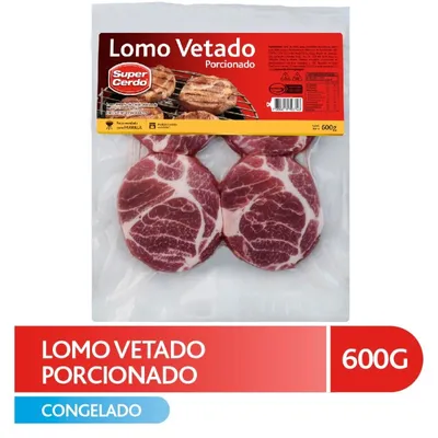 Lomo Vetado De Cerdo, 600 G