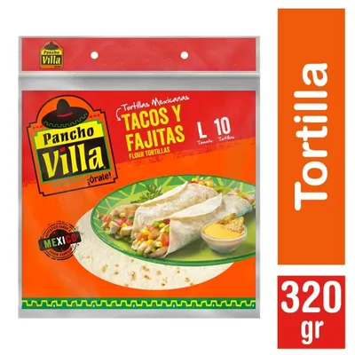 Tortillas 10 Un, 320 G