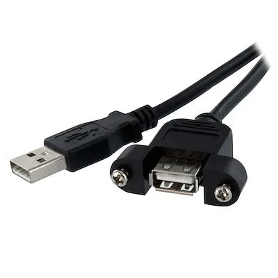 Cable Alargador Startech USB 2.0 para Empotrar en Panel