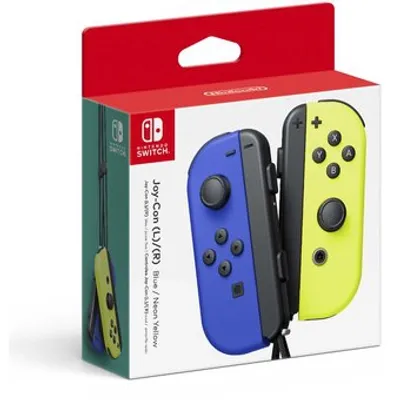 Control Nintendo Switch Joy con blue and yellow - Nintendo