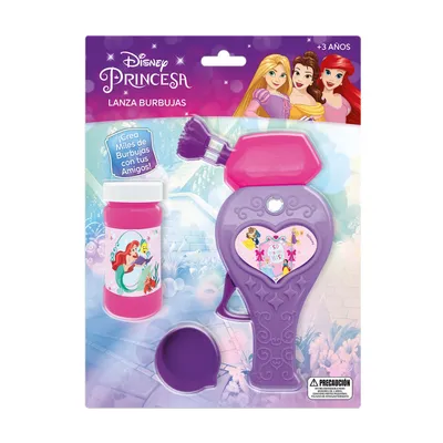 Lanza Burbujas Princesas Disney