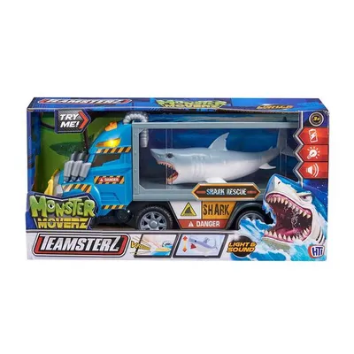 Camión Shark Rescue con Luz y Sonido Teamsterz