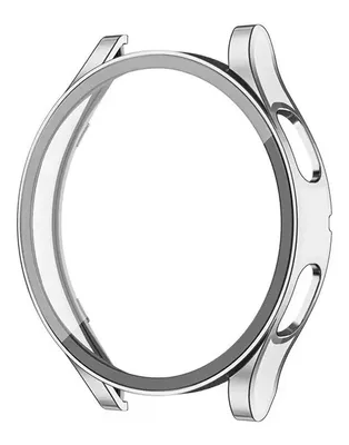 Protector Carcasa Para Samsung Watch 4 44mm Plata
