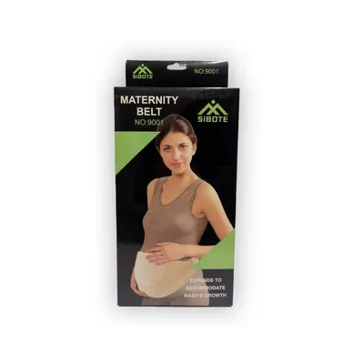 Faja Cinturón Maternal Diseño Ergonométrico Embarazo Mujer Beige
