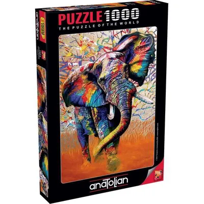 Puzzle African Colours