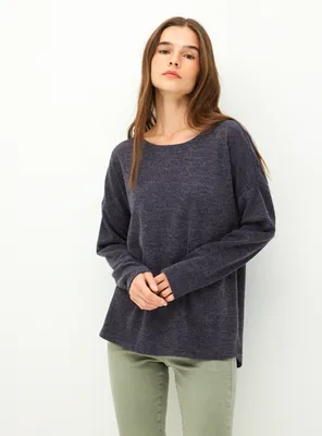 Sweater con Textura Rústico