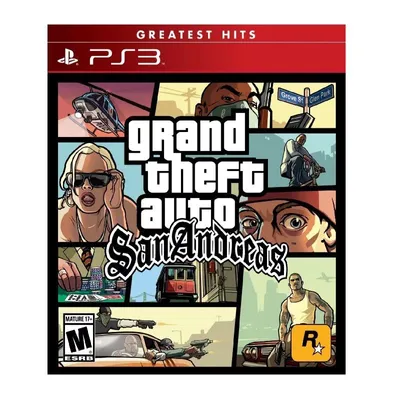 Grand Theft Auto San Andreas - PS3 Físico - Sniper